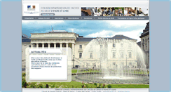 Desktop Screenshot of cdad37.fr